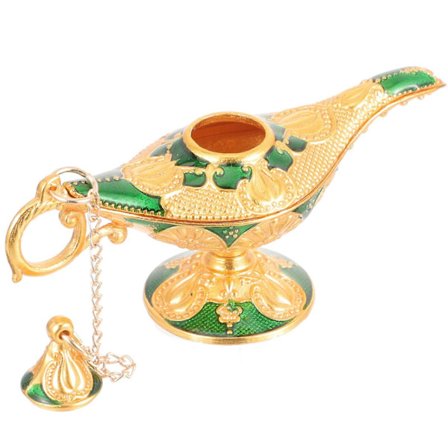 Vintage Lampe Model til Skrivebord 4 stk. Grøn Boligindretning Ornamenter[D]