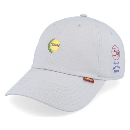 Djinns - Grey unconstructed Czapka Z Daszkiem - Bitter Grey Dad Cap @ Hatstore