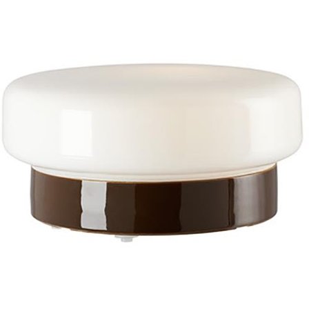 Ifö Electric Classic Bastuarmatur IP44, rak, E27 Brun, Belysning