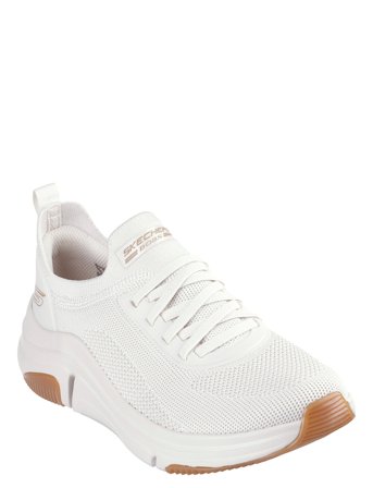 Women Bobs Sparrow Flex Instant Clout White Skechers