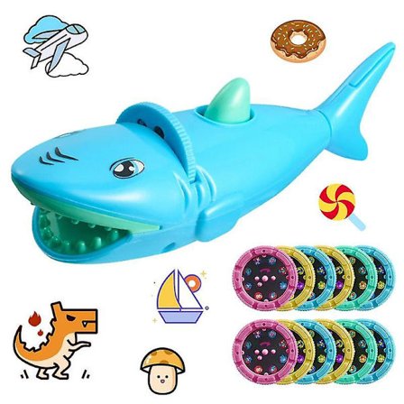 Blå ficklampa-projektor, 12 originalbilder, leksak med ficklampa