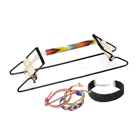 Fläta smycken pärlor gör verktyg rolig pärlväv kit pärlning väv kit vuxna pärlning verktyg DIY