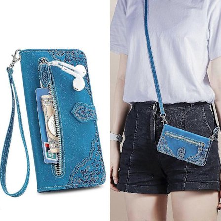 Nothing CMF Phone 1 Magnetisk Plånboksfodral med Dragkedja, Skyddande Mobilskal