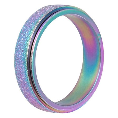 Stress Relief Ring Finger Roterende Sensorisk Leke for Voksne Kvinner