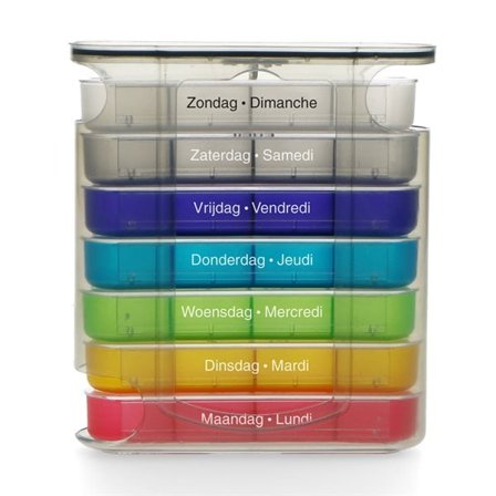 Fysic Stapelbar Pillerbox Vecka