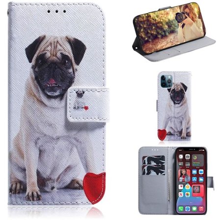 Plånboksfodral iPhone 14 Pro - Mops