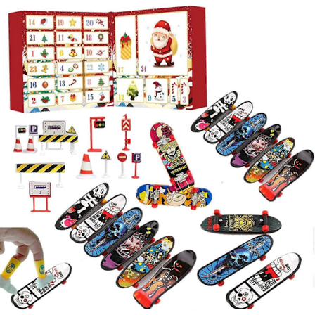 Skateboard Adventskalender 2023, Adventskalender 2023 Gutter, Skateboard Advent