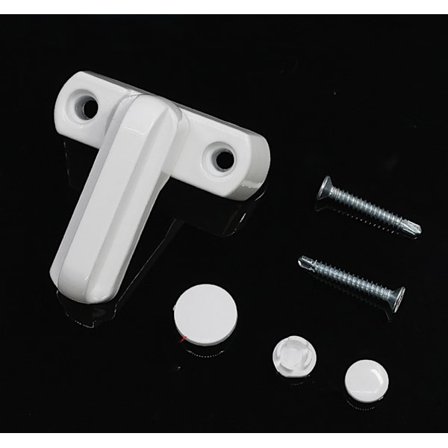 4 Fönsterlås - Zink Legering - 4 st Vita Dörrlås - Hem Säkerhet För