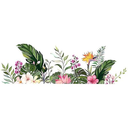 Numb 1pc Blomsterblad Klistermærke- Blomsterblade Dekoration-folia A Dekoration - Blad Dekorationer- Eller Klamring