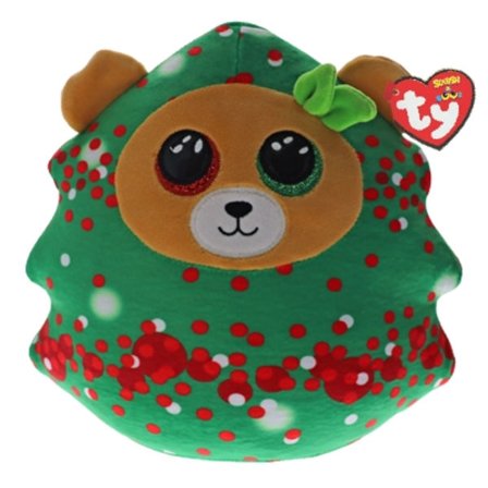 TY Squishy Beanies Joulukuusikarhu Everett, 35 cm