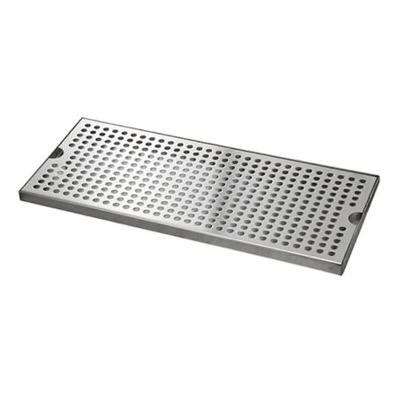 Öltorn Drip Pan i Metall Rostfritt Stål Öldroppbricka Dräneringstyp Platt Öltorn Drip Pan Te Dräneringsplatta Svart 30cm-Perfet