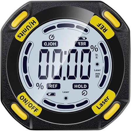Digital vinkelmåler lasere elektronisk niveau boks USB genopladelig digital niveau vinkelmåler inklinometer