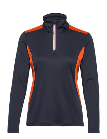 Lds Tenby Longsleeve Sweatshirts & Hoodies Fleeces & Midlayers Multi/mønstret Abacus