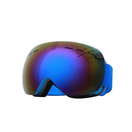 1 Sett Snø Skibriller Dobbelt Lag UV-beskyttelse Justerbar Stropp Vinter Anti-dugg Snø Skibriller For Utendørs