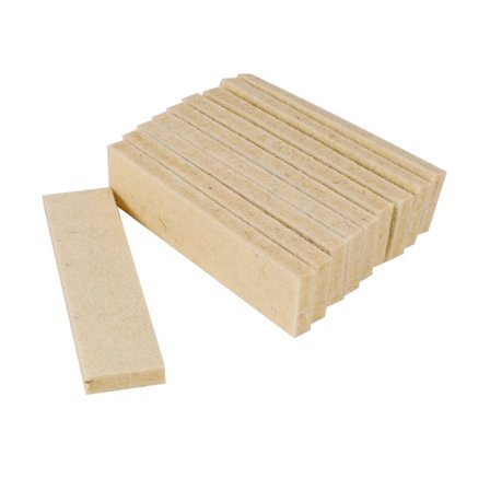 Motionscykel Bremseklodser Uldfilt Modstand Trækpude Til Spinningcykel Bremseklodser Udskiftning Par