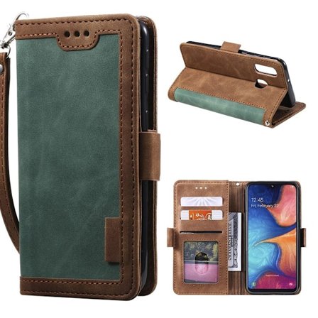 Surburbian Samsung Galaxy A20e veske - Grønn