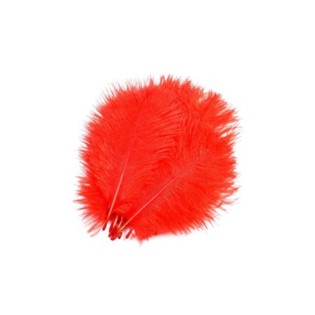 Frödin SNS Ostrich Hackles - Blood Red