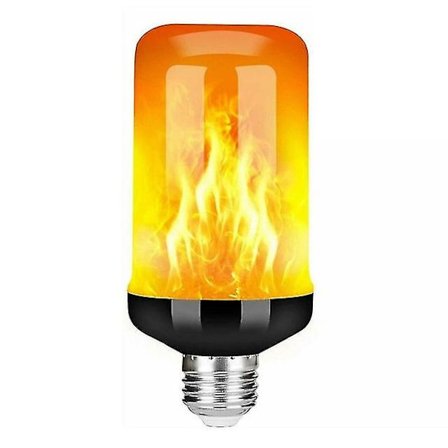 E27 LED Flammepære Brand 4 Tilstande Lampe Majspære Flimrende LED Lys Dynamisk Flammeeffekt Ac85v-265v 9w Til Hjemmebelysning