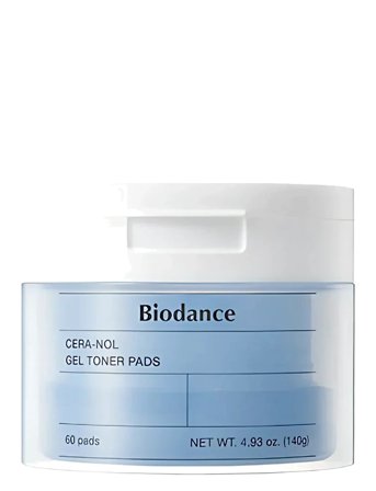 Biodance Cera-Nol Gel Toner Pads - Nude - 60 PCS