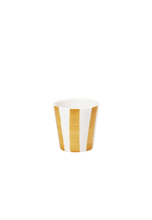 Pick A Poppy Iris Check Kopp - 8x8 Cm Muggar & koppar Gul