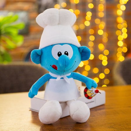 Smurf plus leksak 40cm Chef Smurf