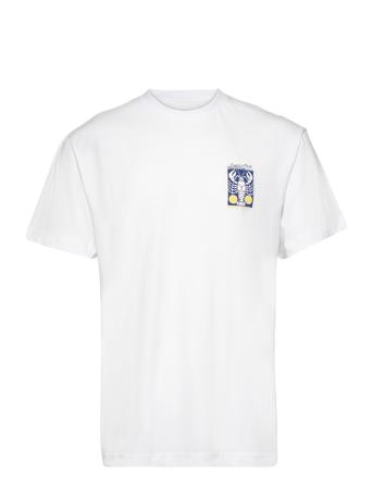 Beat Lobster Lemon T-shirts Short-sleeved Hvit Libertine-Libertine*Betinget Tilbud