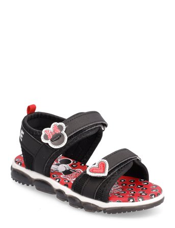 Disney Minnie Girls Sandal Shoes Summer Shoes Sandals Svart Minnie Mouse*Betinget Tilbud
