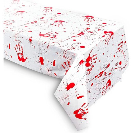 3 stk. 109" x 52" Blodig Zombie-borddug Halloween-fest