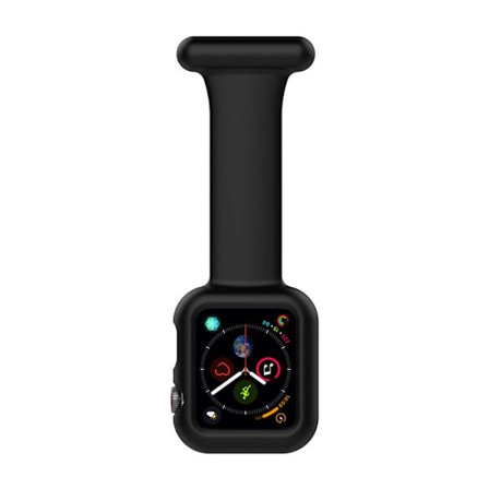 Apple Watch 38/40/41 mm Skal Sjuksköterskeklocka Svart