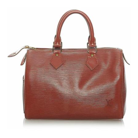 Louis Vuitton Vintage, Pre-owned Bag Bruin, Dames, Maat:ONE Size,leather