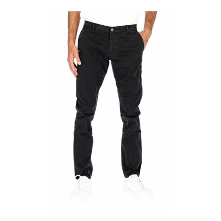 Daniele Alessandrini Slim-fit Byxor svart, Herr Byxor, Herr, Storlek: W32