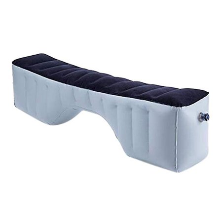 Bil oppustelig madras Split Body Travel Bagsæde Air Bed Pude
