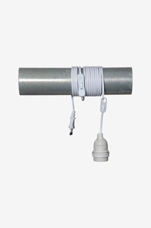 Jotex - Ledningssett E27 Basic Hvit - Kjøp E27 hos Jotex