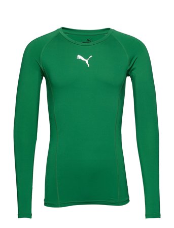 PUMA Liga Baselayer Tee Ls - Green - L