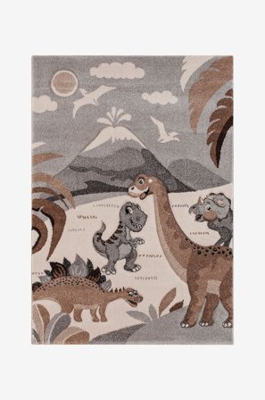 KM Home - Barnmatta Atlas - Beige - Barnmattor - 120X170 - Från Homeroom