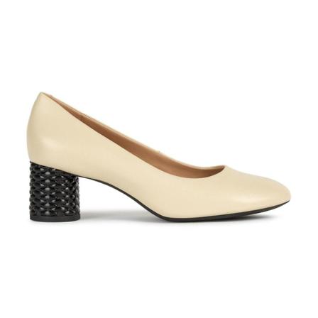 Geox Ortensia Mid Schoenen , Beige , Dames , Maat: 37 EU