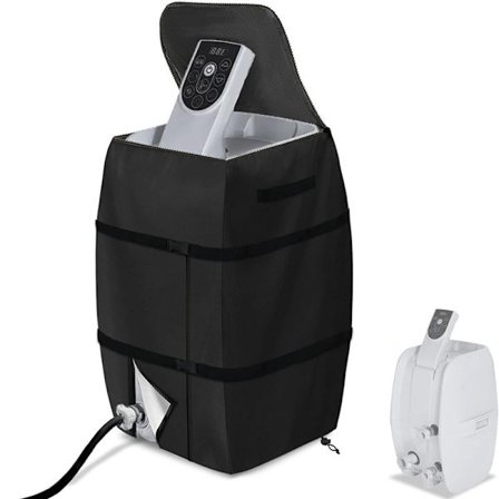 Pumpedæksel, 420D Spa Varmepumpe Dæksel, Vandtæt Støvtæt, Oppustelig Badekar Pumpe Dæksel, kompatibel med Flere Mærker af Spa Varmepumpe