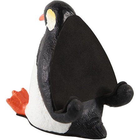 Pingvin Telefonhållare Söt Djur Mobiltelefon Stativ Surfplatta Hållare för Skrivbord Laddningsplats & Anti-Slip Kreativ