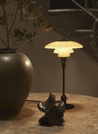 PH 2/1 bordlampe Limited Edition H35 - dusty terracotta