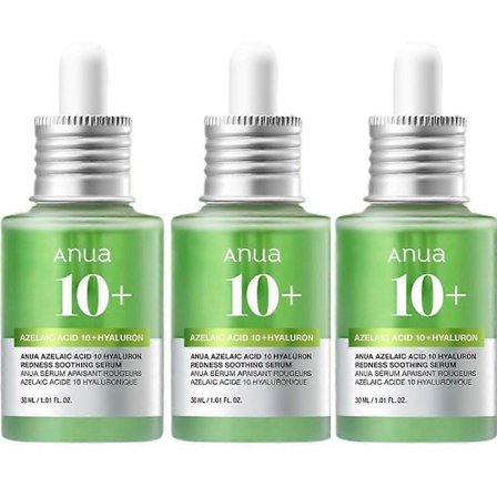 Anua Azelainsyre 10 Hyaluron Rødme Lindrende Serum, Ansigts Serum til Problematisk & Sensitiv Hud