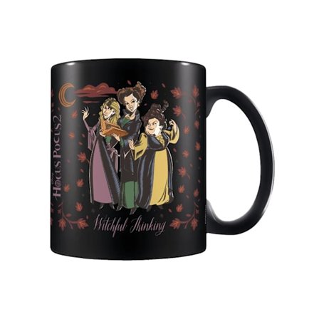 Hocus Pocus 2 Witchful Thinking Mug En Storlek Svart