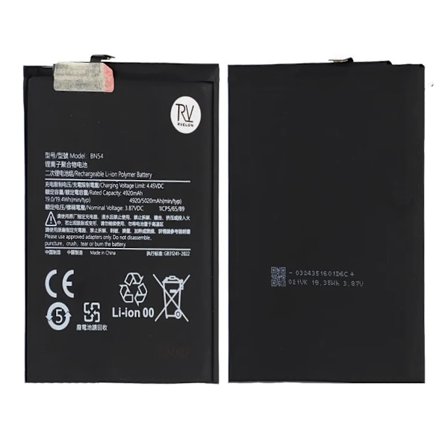 Xiaomi Redmi Note 9 Batteri BN62