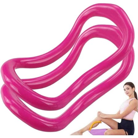 Yogaringar Pilatesringar 2-pack Fascia Stretching Rings Thig
