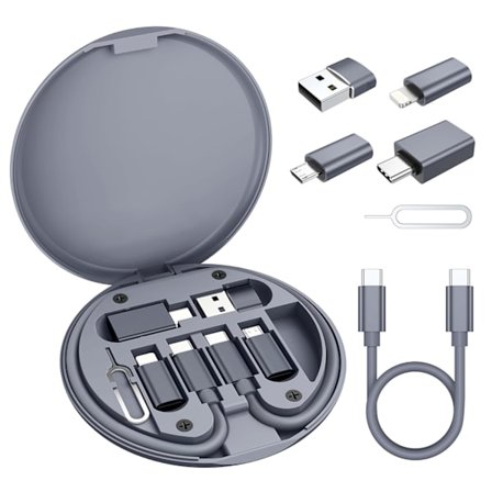 2025 Senaste Modell USB-Adapterkit, USB till USBC-Adapter, Typ C till USB 3.0 OTG IOS Micro Multi Portabel Konverterare med 0,3 m 100 W Laddning