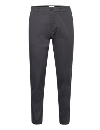 Chuck Regular Chino Poplin Pant - G Chinos Bukser Grå Knowledge Cotton Apparel