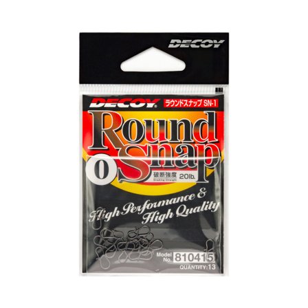 Decoy SN-1 Round Snap, #000