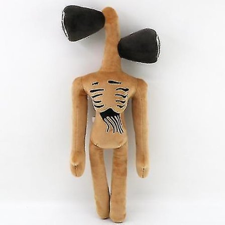 Siren Head Skräck Svart Plysch Fylld Docka Barn Julgåva Leksak