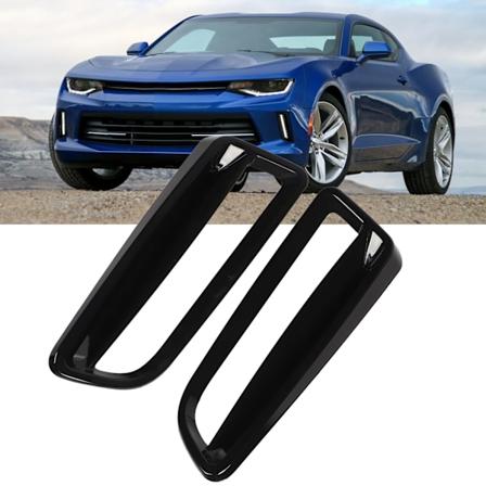 1 Pari P iv ajovalojen Peite Vasen ja Oikea Musta Koristeellinen Kehys Vaihto Chevy Camaro Lt Ls Rs Zl1:lle