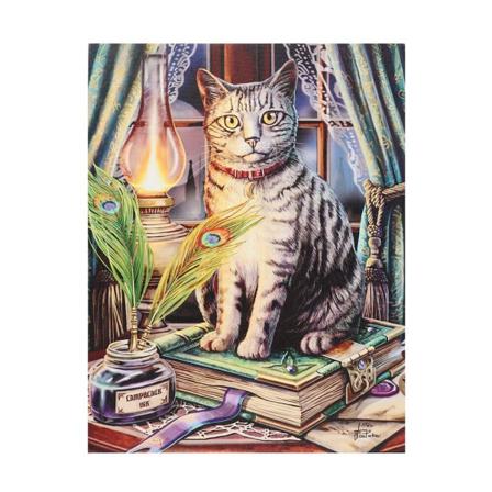 Lisa Parker Book Of Shadows Canvas 19cm X 1,2cm X 25cm Grön/gr.