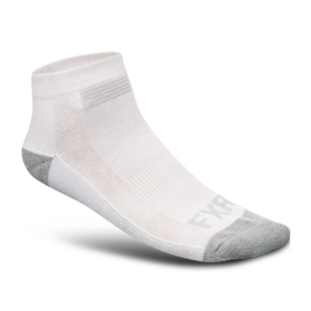 Calcetines Tobilleros FXR Turbo Blanco L-XL